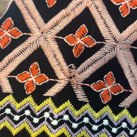 Anthropologie Akemi + Kin Geo-Embroidered Dress Size 4 EUC - Picture 15 of 15
